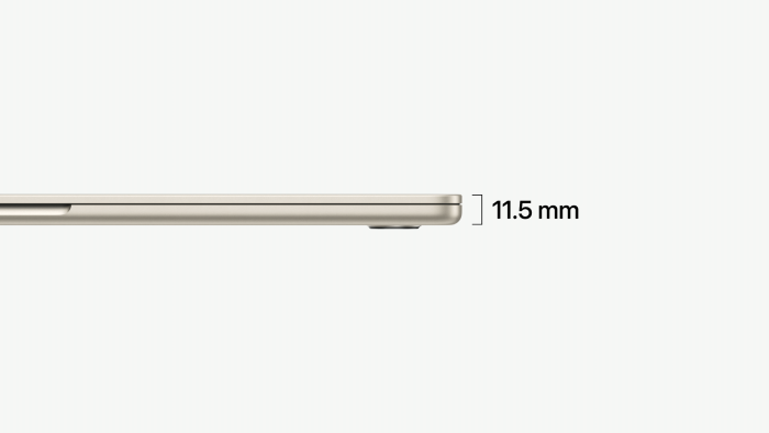 Macbook Air 15 (Bild: Apple/Screenshot: Golem.de)